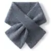 Novo Cachecol 100% Caxemira Pura Macio e Fofo Ponto Entralaçado Temporada Outono e Inverno Quente e Proteção Contra Frio Unissex Estilo Simples Macio Versátil