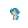 2026 Nuevo Broche Metálico de Dibujos Animados Forma de Niña Insignia de Personalidad Creativa Accesorio Decorativo Versátil Transfronterizo