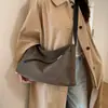 Bolso de mujer transfronterizo de gran capacidad, nuevo bolso casual ligero de tela para la primavera de 2026, bolso de un solo hombro para la escuela y el trabajo, bolso cruzado