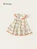 Envío Gratis Ropa Infantil Vestido para Niñas Verano Nuevo Estilo Dopamina Vestido para Bebés Transpirable Delgado Vestido de Princesa Infantil