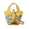 Bolsa Bucket Grafite Verão 2026 Moda Bolsa de Mão Tendência Fofa Bolsa Feminina Letra Transversal Mini Bolsa
