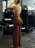 Pantalones de Yoga de Estilo Europeo y Americano Transfronterizos Más Vendidos de Pierna Recta Levanta Glúteos Ajustados Adelgazantes Leggings Deportivos de Fitness para Yoga para Mujer