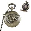 Pulpo Calamar Mil y Chihiro Totoro Reloj de Bolsillo Mecánico de Bronce Regalo para Estudiantes Hombres y Mujeres Reloj de Bolsillo