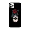 16 Fundas de Teléfono de Dibujos Animados Hueso de Comercio Exterior de Moda Adecuadas para Apple 15 Pro Max Cubierta Protectora 17 Funda Suave Mate 14 para Hombres
