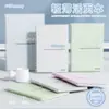 Cuaderno de Hojas Sueltas Brillante, Ligero y Semitransparente para Estudiantes, Cuaderno Rellenable Grueso B5, Cuaderno Macaron de Alto Valor