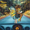 Novo produto: Enfeite de Anjo Acrílico Plano 2D com Asas, Decoração de Carro, Decoração de Pendurar em Casa, Estilo Europeu, Presente de Aniversário