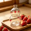 Garrafa de Vinho Branco em Forma de Cabaça, Jarra de Vidro para Água Fria, Grande Capacidade, Vidro Doméstico Resistente a Altas Temperaturas, Conjunto Trendy de Bebidas para Porção Individual, Jarra de Vinho