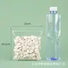 Bolsa de Polipropileno Transparente con Cierre Zip para Té de Frutas y Té de Flores, Bolsa Sellada Engrosada, Bolsa Pequeña para Muestras de Alimentos Saludables