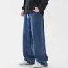 Jeans de Primavera y Otoño para Hombre Jeans Holgados Rectos Ins Modernos 2024 Nueva Marca Moderna Pantalones Casuales de Moda