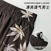 Novos calções de banho masculino adulto boxer moda impressão laser de secagem rápida anti-constrangimento praia termas calções de banho atacado