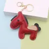 Colgante de Llavero de Coche con Colgante de Bolso Pony de Piel Sintética Spot Transfronterizo Accesorios de Llavero de Dibujos Animados Pequeños Regalos