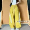 Pantalones Deportivos Casuales de Pierna Ancha, Jogger de Dos Formas, Estilo Americano, Pantalones Largos, Novedad Verano 2026, Pantalones Curvos de Secado Rápido con Tres Rayas