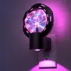 Luz Nocturna Colorida RGB Gy402 Stargate Bola Electrostática Creativa Sensor de Pasillo Mesita de Noche Versión Enchufable