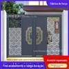 Nova porta de estilo chinês completa liga de alumínio Villa casa porta dupla rural auto-construído casa porta pátio villa porta de entrada