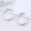 Pendientes de C-shape de Moda con Sentido de Diseño de Nicho para Mujer, Pendientes de Botón Versátiles y Modernos, Pendientes de Botón Geométricos, Joyería de Oreja Exquisita y Elegante para Mujer