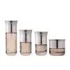 Material de Embalaje para Set de Cosméticos de Gama Alta 150ml Botella Tipo Push para Loción, Esencia, Base de Maquillaje Líquida Botella Vacía