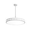 Candelabro Redondo LED Super Brillante para Barbería, Lámpara de Mahjong, Iluminación Ajustable para Estudio de Danza, Casa de Té, Restaurante, Restaurante de Hot Pot