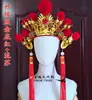 Tema de Vestuario para Fotografía Estilo Chino: Florcita, Sombrero de Ópera de Pekín, Tambores, Li Zi, Mulan, Sombrero de Mu Guiying