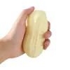 Juguete Squishy Grande Suave de Cacahuete con Cáscara Hueca de PU, Gadget para Aliviar el Estrés, Queso de Comida Simulada Alivio del Estrés de Rebote Lento
