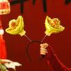 Duoyang Año Nuevo 2026 Creativo Primavera Globo Diadema Pasador Día de Año Nuevo Festivo Divertido Foto Regalo