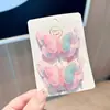 Internet-famoso Princesa Pequena Fita Bow Hairpin Crianças Menina Hanfu Purple Hairpin Acessórios de cabelo das meninas