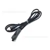 Suministro de Producto Cable trenzado estándar americano negro Cable de alimentación con interruptor americano trenzado 1.5 m con interruptor 304