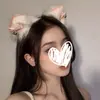 Chica Picante Sexy Gato Salvaje Orejas de Gato Pato Pico Diadema para el Cabello de Mujer Otoño e Invierno Puro Deseo Adornos para el Cabello Cos Accesorios Moda