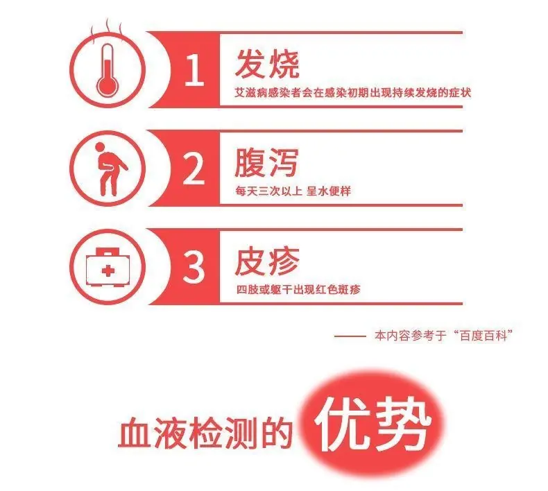 爱博康HIV测试纸人类免疫缺陷病毒（HIV1+2型）抗体检测试剂1人份