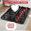 Cama de ferro, cama de ferro forjado, cama tatami simples para casa sem cabeceira, cama flutuante espessada e reforçada, cama com estrutura de ferro, especial para apartamentos de aluguel