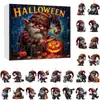Calendario de Adviento de Halloween Transfronterizo 2026 Fantasma de Halloween Vaca de las Tierras Altas Cuenta Regresiva Caja Sorpresa S