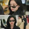 Nuevas gafas de sol para mujer con un toque de alta gama, protección UV, populares en Xiaohongshu, gafas de sol polarizadas de ojo de gato de moda estilo coreano