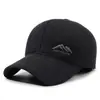 Gorra de Béisbol para Hombres de Mediana Edad y Mayores, Gorro de Algodón para Exteriores de Invierno, Gorro Cálido de Lana Engrosado con Protección para los Oídos, Gorra Versátil con Visera para Hombres