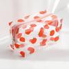 Bolsa de Cosméticos Transparente Impermeable con Flores Hyuna de Corea del Sur Ins para Mujer, Portátil, de Gran Capacidad, para Almacenamiento de Niña, Viaje, Bolsa de Aseo