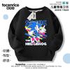Ropa de Sonic para Niño Anime Dibujos Animados Sudaderas para Niño Camisetas Básicas Tops Casuales de Otoño para Niños