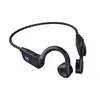 Fone de Ouvido Bluetooth X7 Fone de Ouvido de Condução Óssea de Alta Potência Sem Fio para Esportes Montado na Orelha Fone de Ouvido de Condução Aérea Bateria de Super Longa Duração
