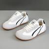 [Personalizado] Zy8587 Verano 2025 Zapatos Blancos Estilo Coreano Ins Estudiantes Femeninas Suela Gruesa Aumentador de Altura Malla Transpirable Descanso