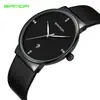 Reloj de pulsera sencillo para hombre de la marca Sanda, con calendario de moda, de cuarzo y resistente al agua.