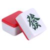 Vermelho festivo mahjong mão esfregar casa médio grande mahjong telhas Sichuan Guangdong vermelho mahjong telhas 136 144