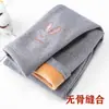 Leggings Infantis, Calças Térmicas de Veludo para Crianças, Macacões Slim para Crianças de Tamanho Pequeno e Médio, Calças Elásticas de Inverno para Meninas