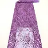 Bordado de cuentas florales en malla, tela con bordado de lentejuelas, ropa para niños, ropa formal, accesorios de moda, ropa, bolsos, materiales para zapatos, estilo europeo y americano