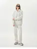 Conjunto unisex de sudadera con capucha y pantalones de chándal, forrado de forro polar, grueso, para otoño e invierno, marca de tendencia estilo americano, adecuado para adolescentes, con cremallera