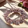 Cuerda para el pelo de perlas de aspecto elevado, dulce y elegante, Nuevo sujetador de pelo estilo hada, Diadema para mujer, Anillo de pelo de bola, Goma elástica