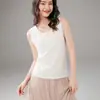 Nuevo para Otoño/Invierno 2023 Chaleco Interior Sin Costuras 100% Cachemira Cálido Cuello Redondo Sin Mangas Capa Base Suéter de Cachemira Mujer