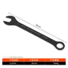 Chave de uso duplo chave combinada de boca e chave combinada multifuncional ferramenta de reparo automotivo 8-24mm chave combinada fixa chave catraca eletroforética