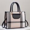 Bolso de mujer 2024 Nuevo Bolso bandolera portátil a cuadros Bolso de viaje de gran capacidad Bolso tote de alta calidad