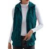Chaleco sin mangas de Jacquard Engrosado de Doble Cara de Forro Polar para Mujer, Top Deseo de Comercio Exterior de Estación Independiente Otoño e Invierno 2024 Nuevo en Amazon