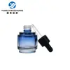 Frasco de Óleo Essencial Transfronteiriço 30ml Frasco de Essência com Fundo Espesso Elegante Frasco Conta-gotas Cosmético Frasco de Vidro com Dosador