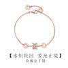 Collar de Cintura para Hombre Pequeño de Circonita con Incrustaciones de Diamantes Micro-incrustados para Mujer Plata Esterlina s925 Letra Romana Cadena Clavícula Color Oro Colgante