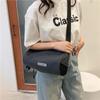 Bolso Pequeño Casual con Letras para Mujer 2026 Nuevo de Moda Versátil Bolso de Hombro/Axila Bolso Cruzado Cilíndrico de Celebridad de Internet
