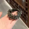 Lujo Ligero, Gomas para el Cabello de Cristal de Gama Alta, Cuerdas para el Cabello de Moda y Versátiles, Accesorios para el Cabello Exquisitos y de Gama Alta